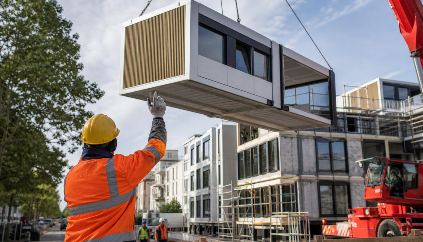 Quand l’architecture modulaire révolutionne les chantiers urbains
